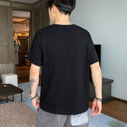 Loose Boys' T-shirt Trendy Cotton T-shirt Summer - Image 3