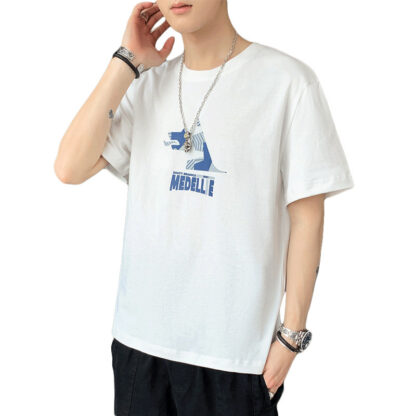 Loose Boys' T-shirt Trendy Cotton T-shirt Summer - Image 5