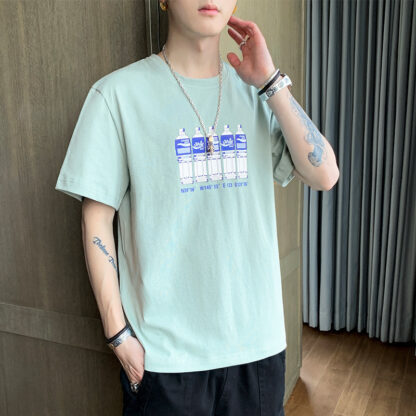 Loose Boys' T-shirt Trendy Cotton T-shirt Summer - Image 4